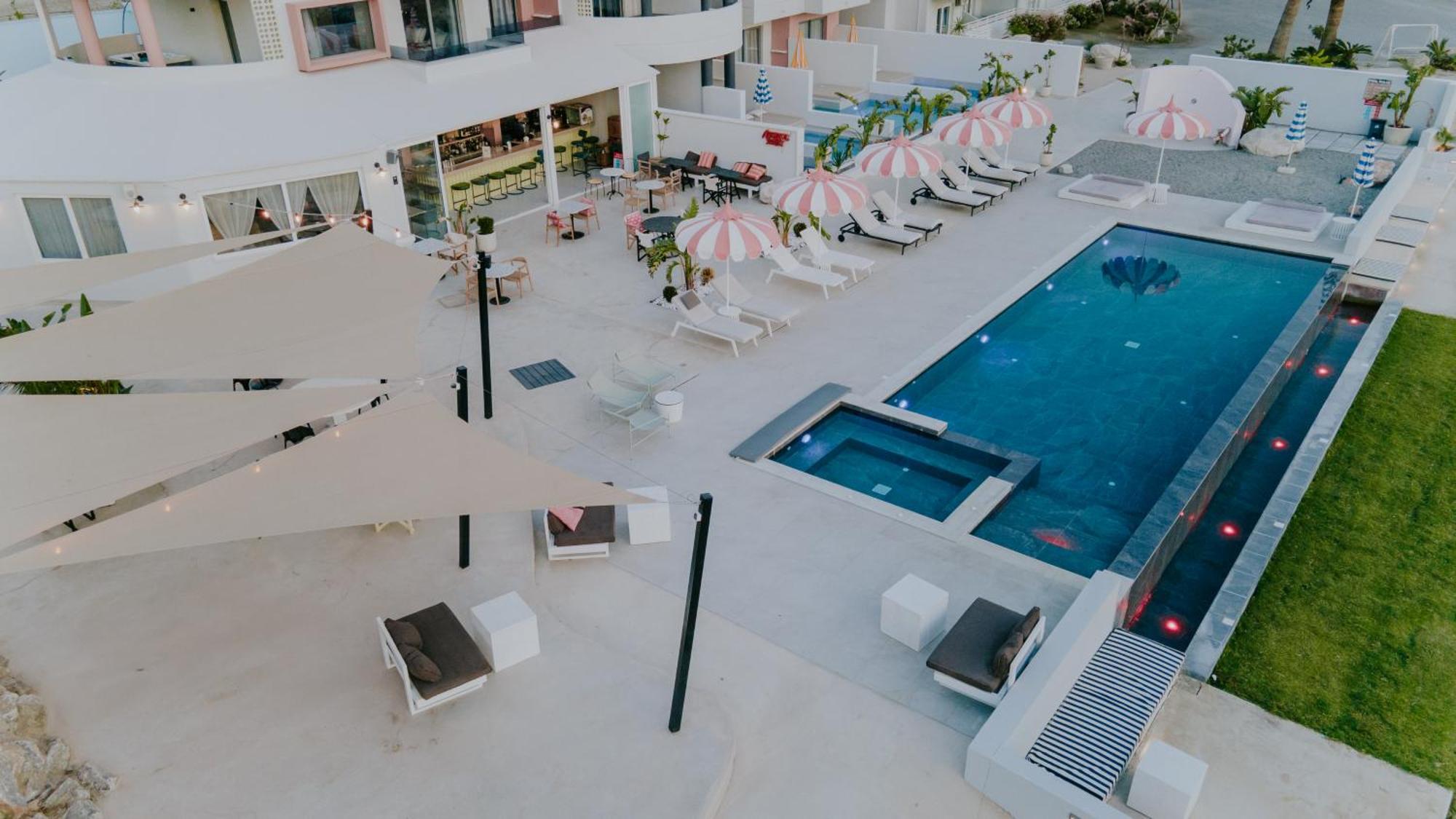 The Palms Concept Hotel Adults Only 16 Plus Faliraki Exteriér fotografie