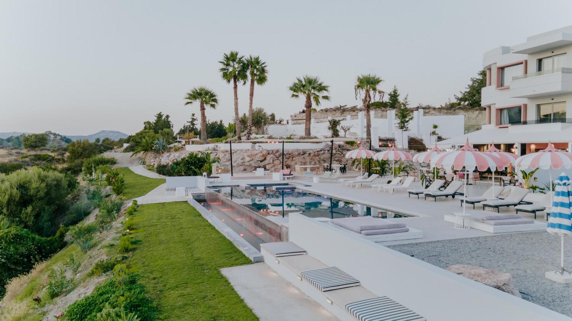 The Palms Concept Hotel Adults Only 16 Plus Faliraki Exteriér fotografie