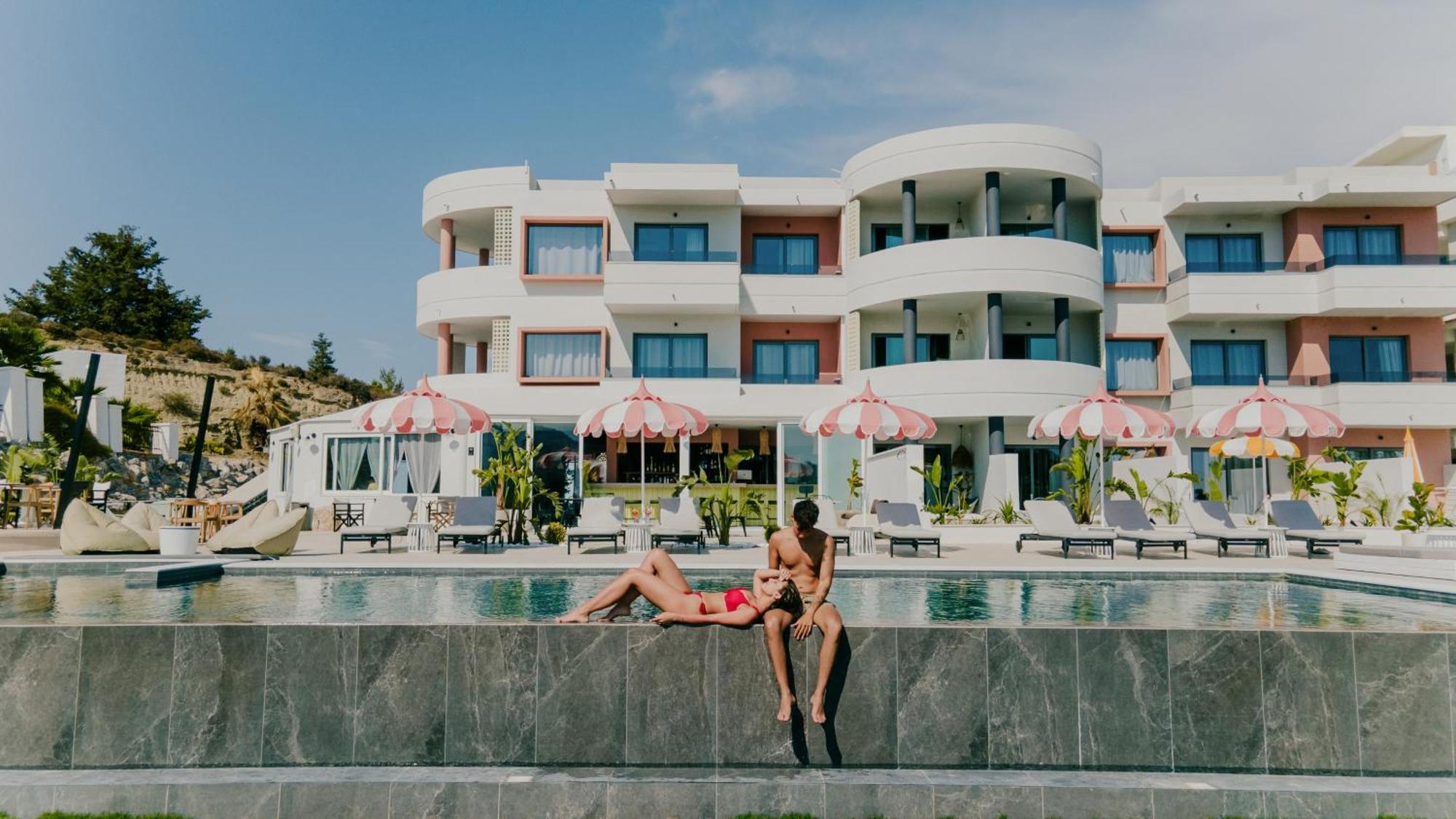 The Palms Concept Hotel Adults Only 16 Plus Faliraki Exteriér fotografie