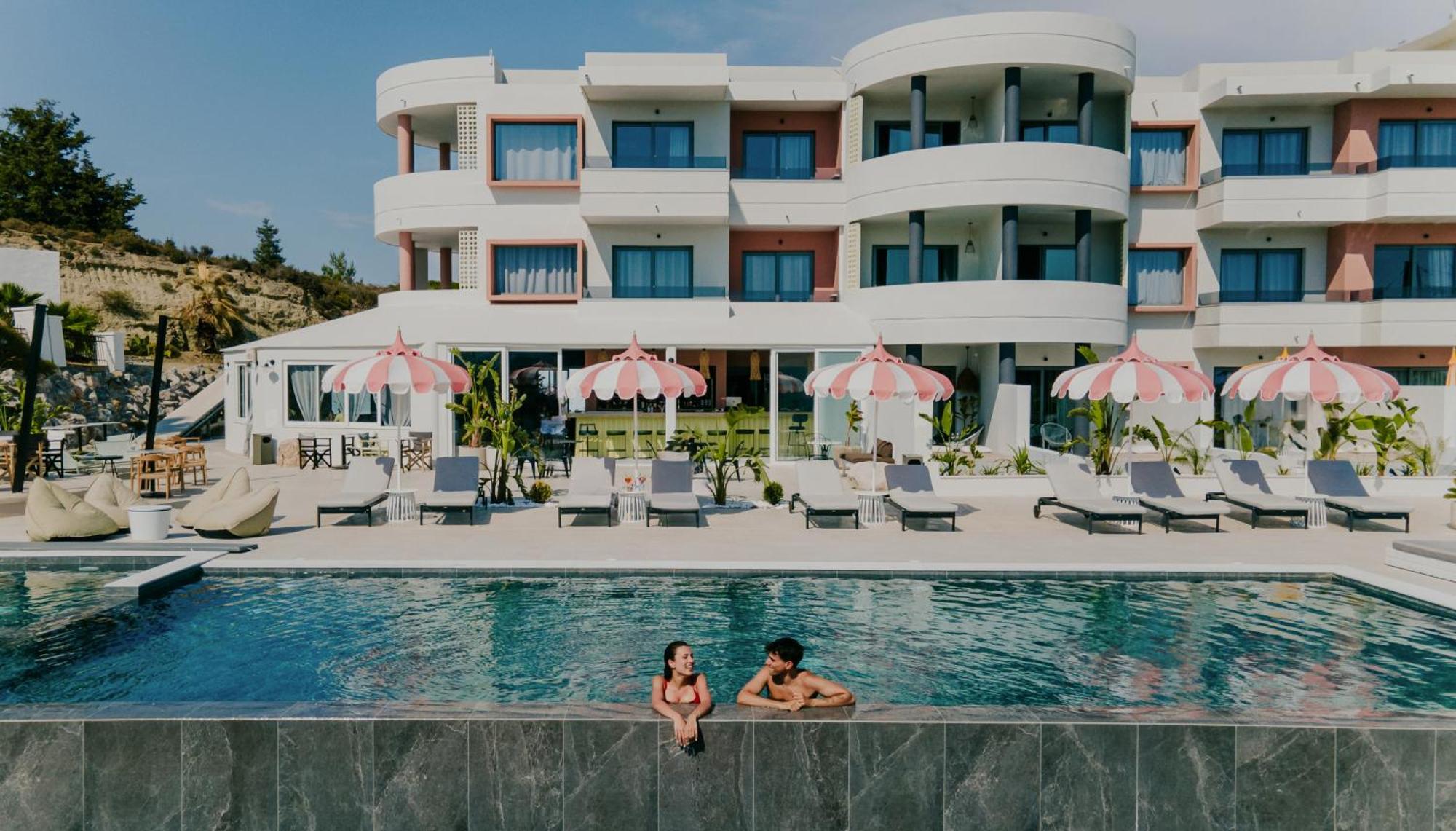 The Palms Concept Hotel Adults Only 16 Plus Faliraki Exteriér fotografie